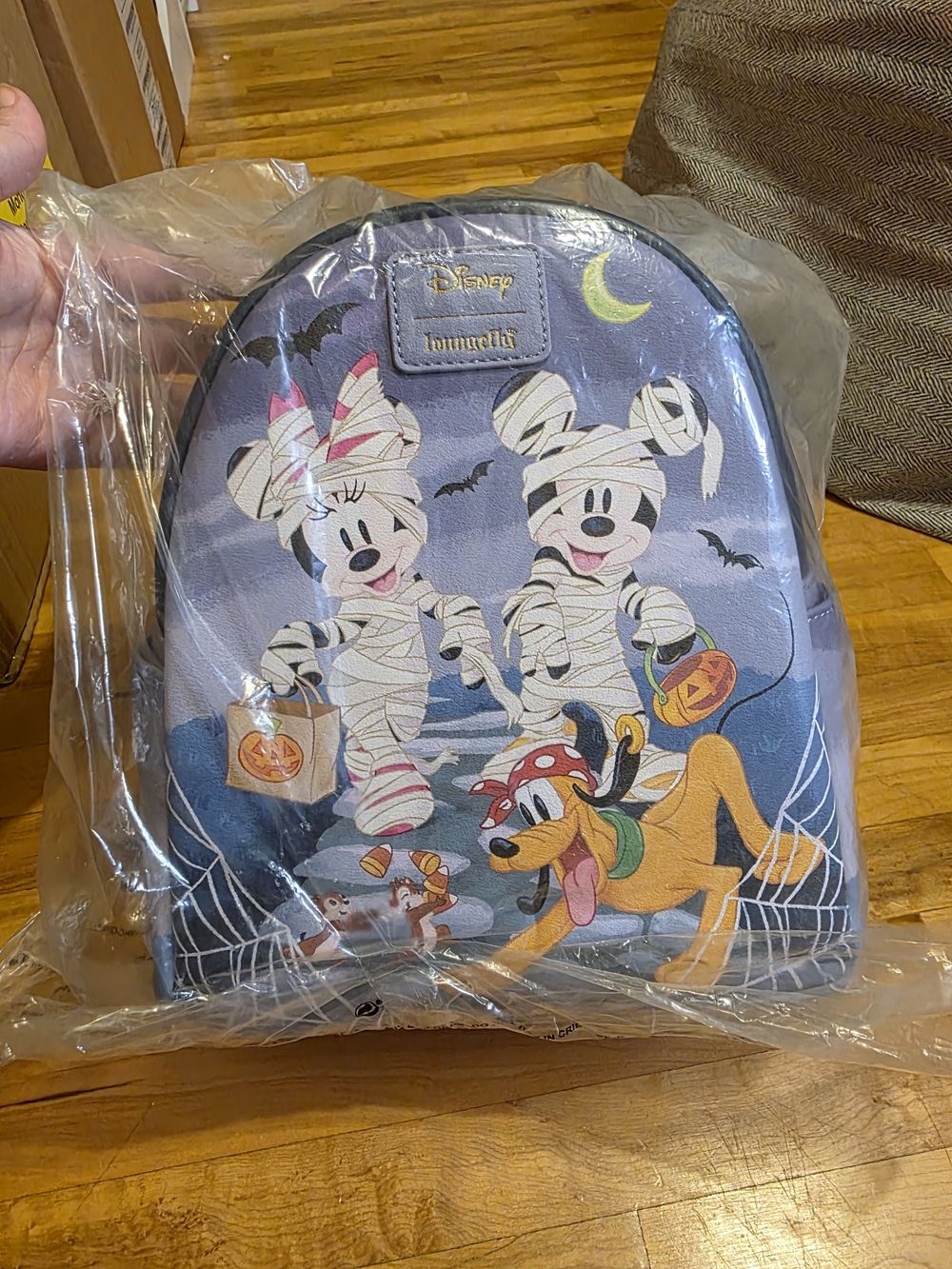 Loungefly Mickey & Friends Mummy Halloween Backpack